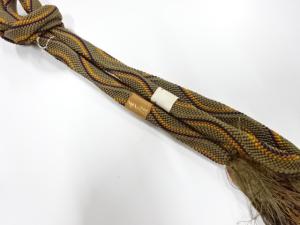 未使用品　正絹　手組帯締め